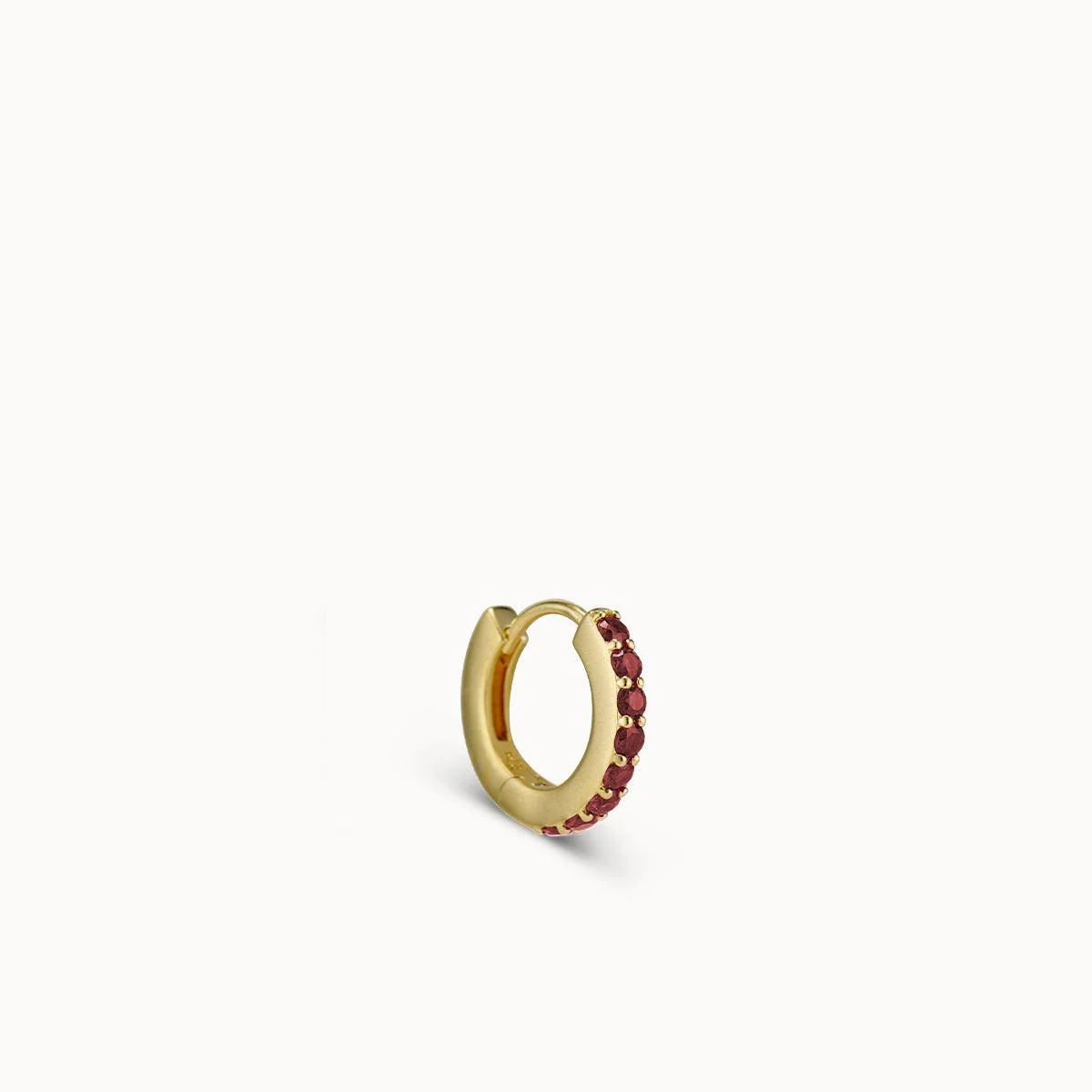 January Birthstone Hoops - Image 5