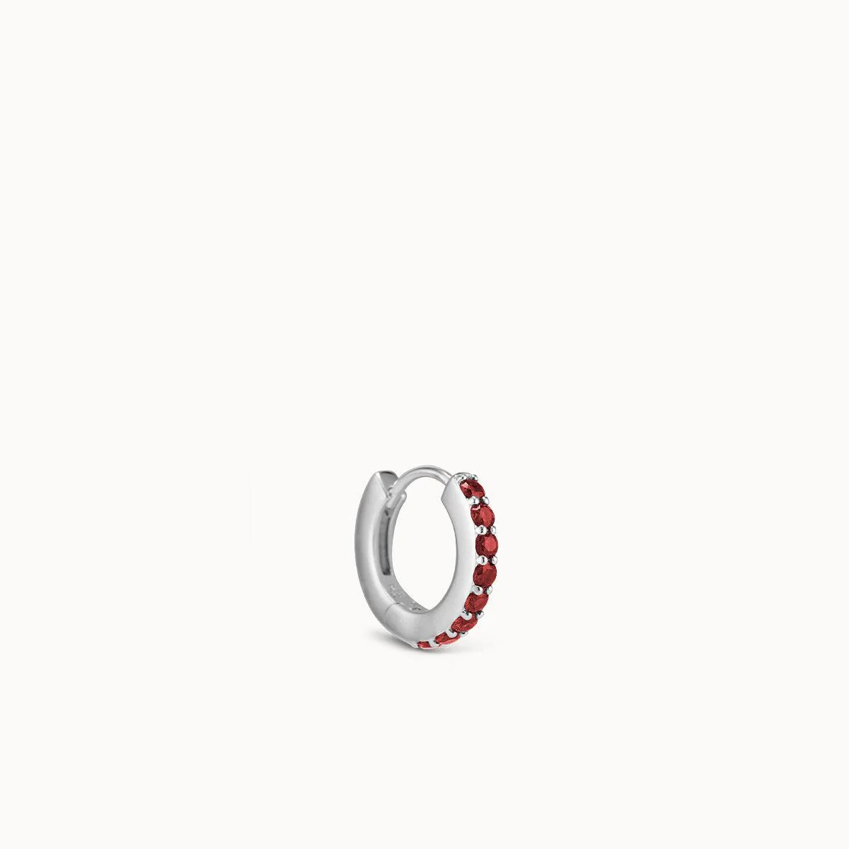 January Birthstone Hoops - Image 6