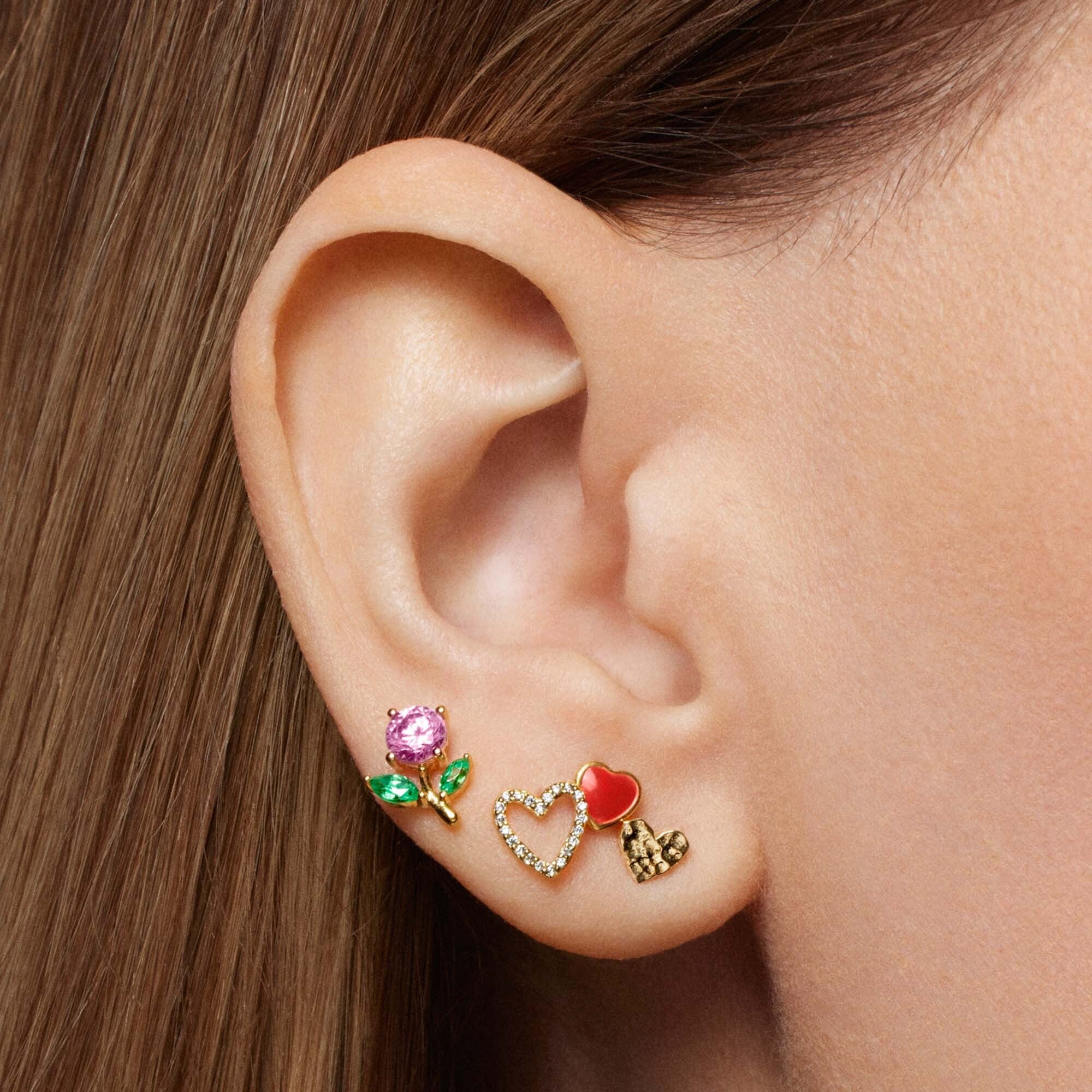 Kindhearted CZ Studs - Image 4