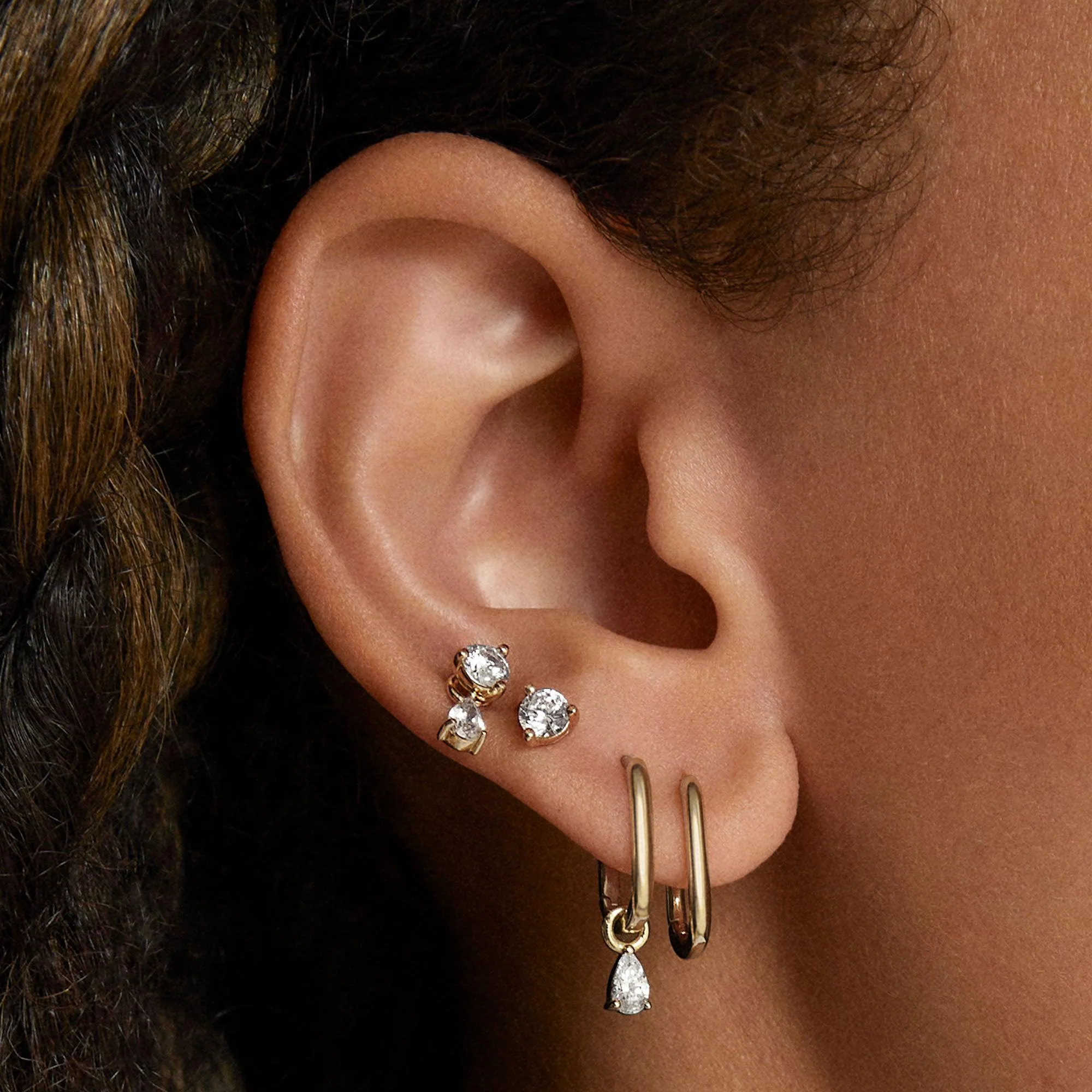 Pear CZ Charms - Image 4