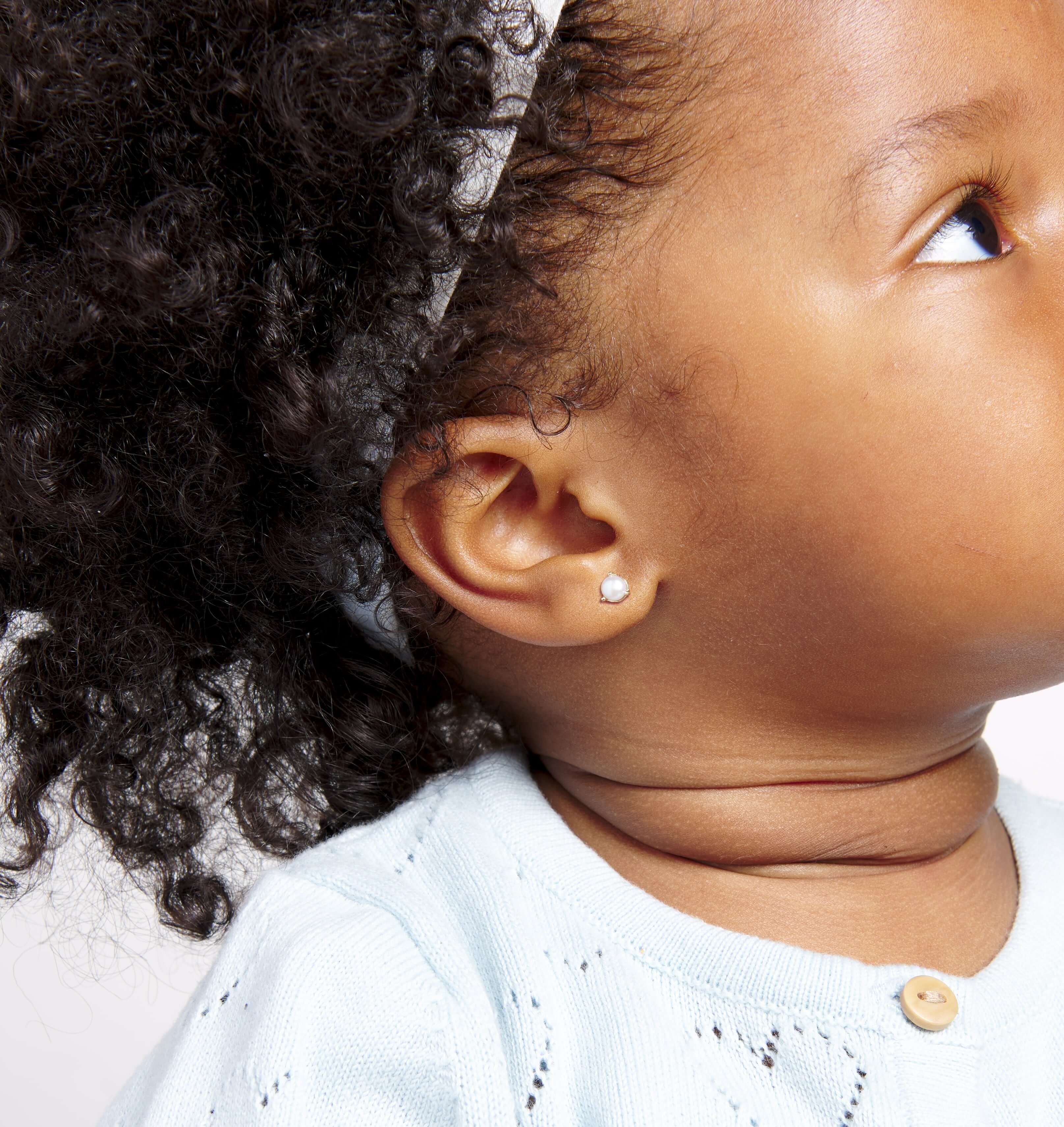 14k Pearl Stud - Image 3