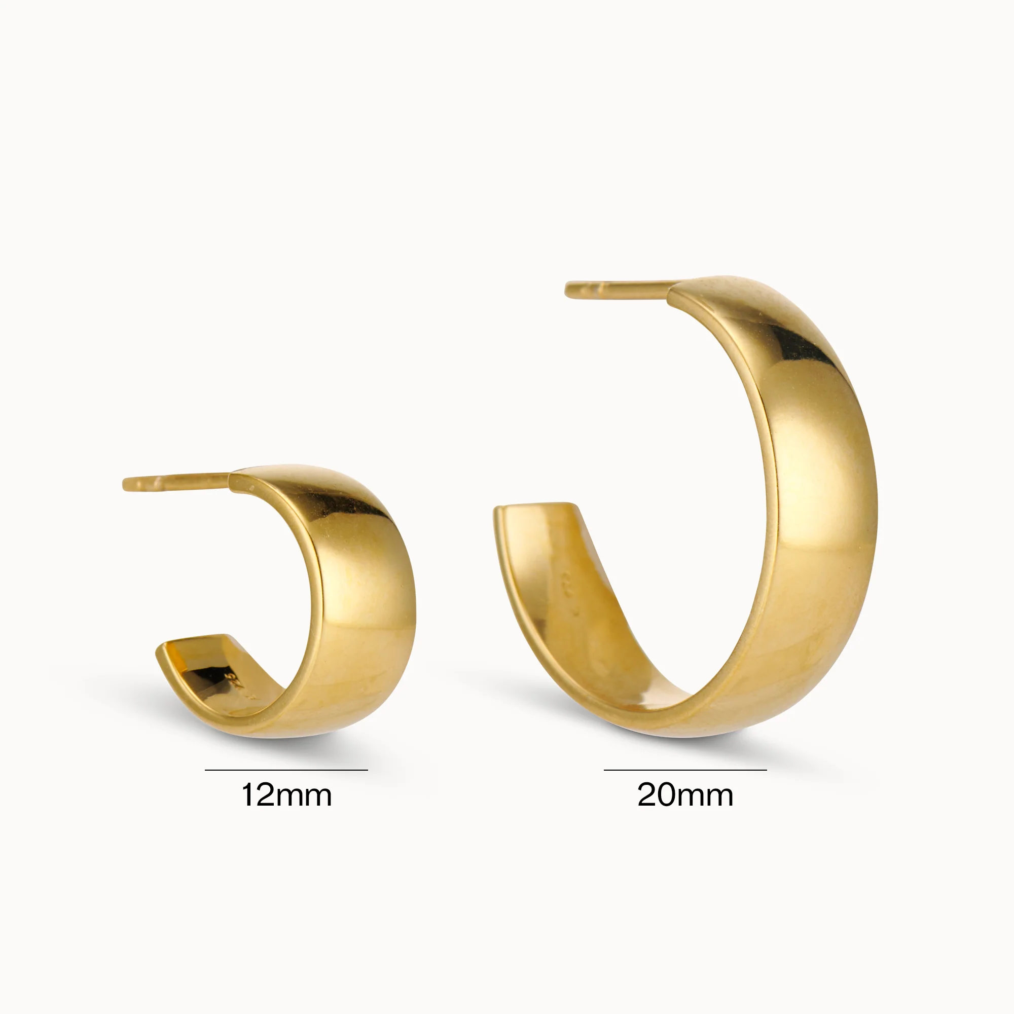 Flat Hoops 12mm - Image 5