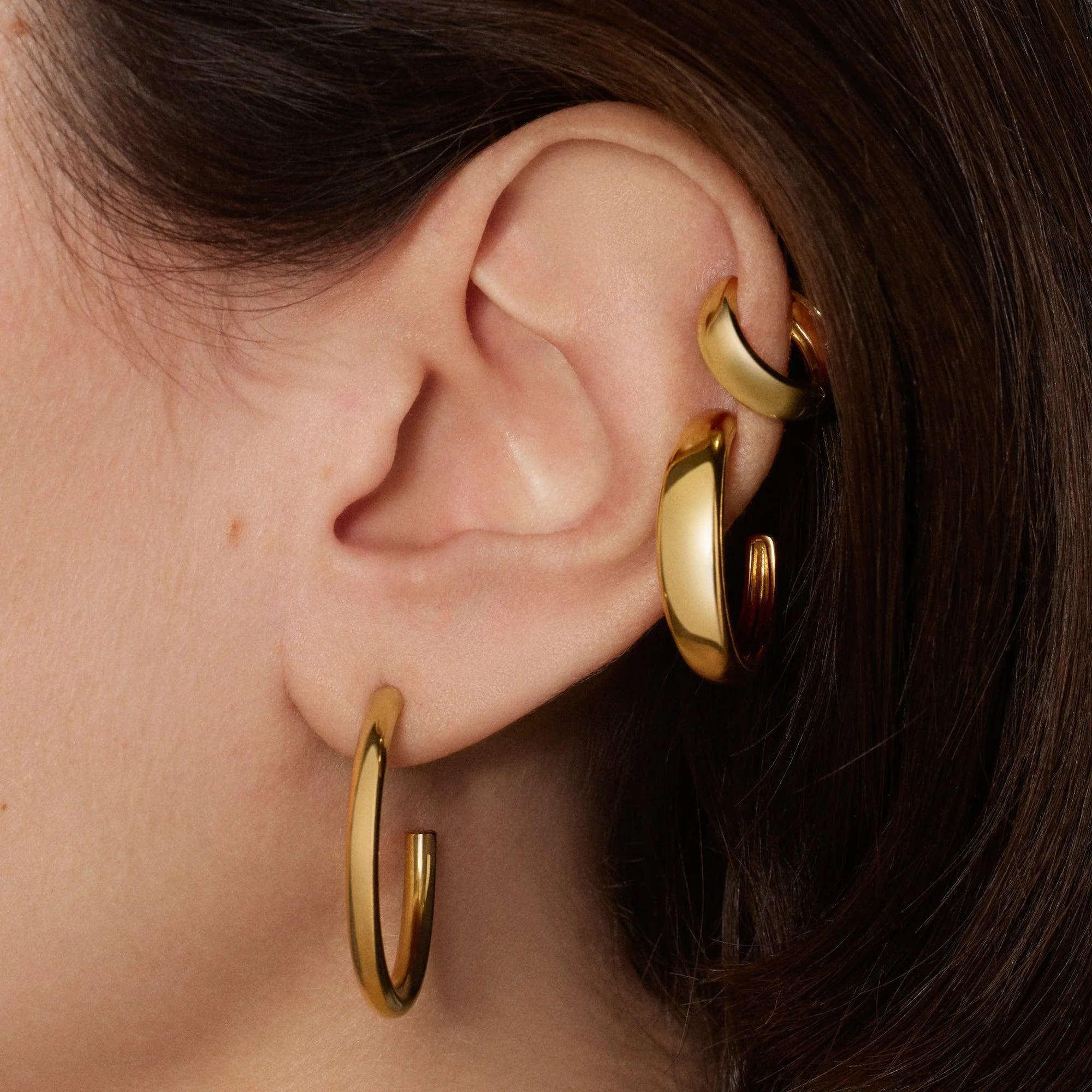 Wide Hoops 25mm - Image 5